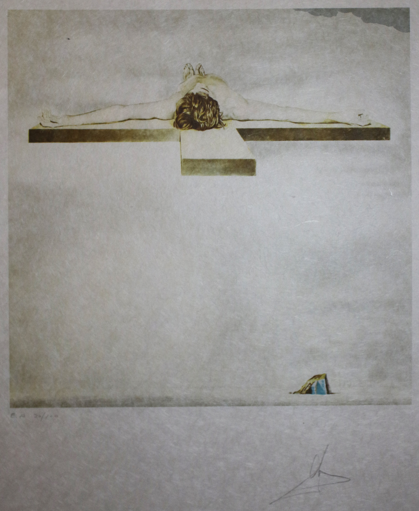 After Dali Crucifixion Christ Of Gala Set Of Two Modernism   Crucifixion EA 30 50 (2).JPG